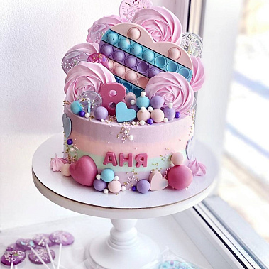 Торт "Сладкий поп-ит" купить - саров.сладкоежкин.рф