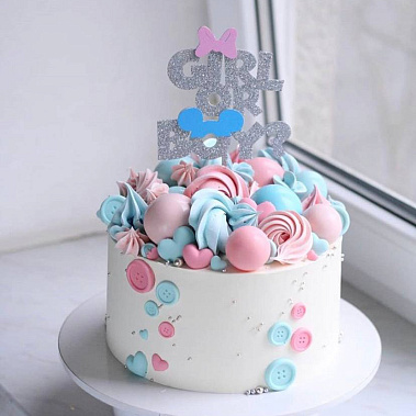 Торт "Girl or Boy" купить - саров.сладкоежкин.рф