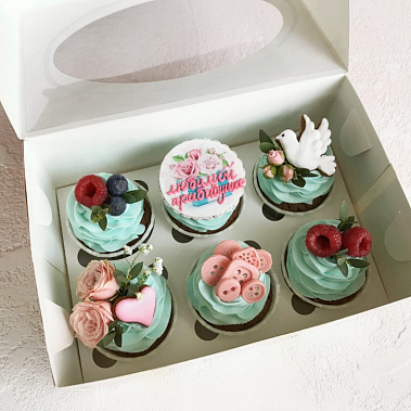 Капкейки "Любимой прабабушке" купить - саров.сладкоежкин.рф