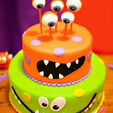 Торт "Монстры" купить - саров.сладкоежкин.рф