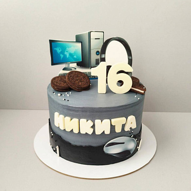 Торт "Компьютер" купить - саров.сладкоежкин.рф