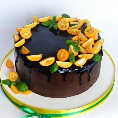 Торт глазурь с дольками купить - саров.сладкоежкин.рф