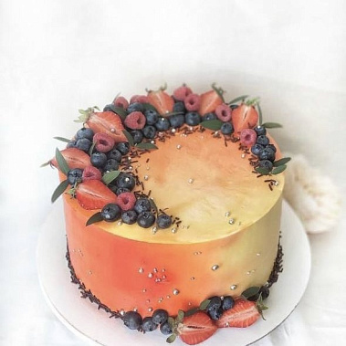 Торт «Закат» купить - саров.сладкоежкин.рф