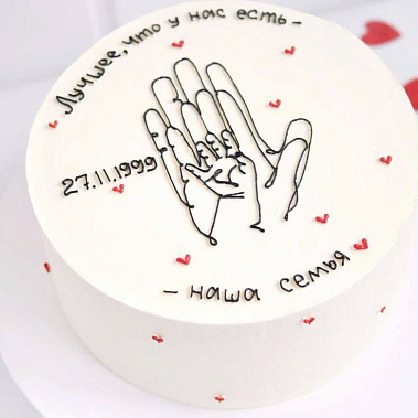 Торт "Семья" купить - саров.сладкоежкин.рф