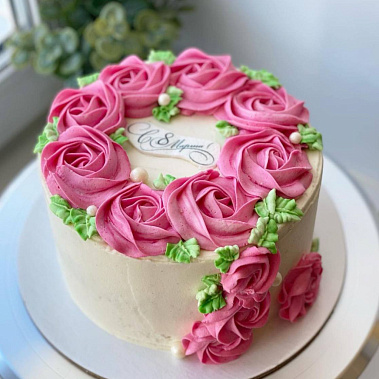 "Розовый венок" купить - саров.сладкоежкин.рф